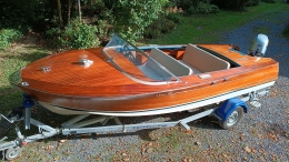 Bateau en bois Delfino