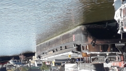 Vends péniche 38 m à terminer d’aménager en plaisance