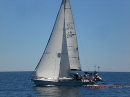 voilier + 12 m sun legende 41