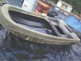 Boot mal Dinghy 3 meter