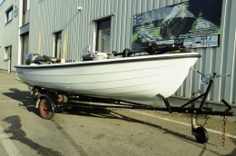 Mooie visboot, 8pk yamaha, fronttroller, dieptemeter, gps. In or