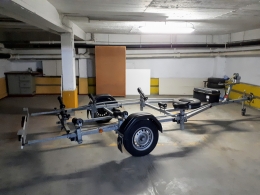 trailer, nieuwe banden  reserve wiel .