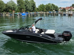 2018 Sea Ray 19 SPXO Black Beauty Powerboat