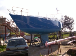 vendita barca a vela in alluminio metri 10 progetto Robert Bruce