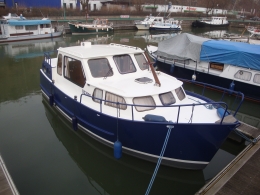 Bateau moteur acier 1990